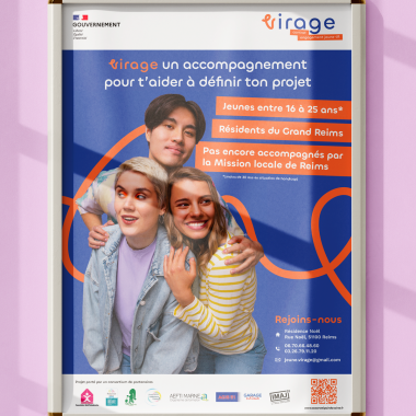Identité visuelle Virage